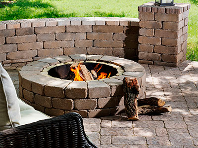 Weston Stone Fire Pit Kit Weston Stone Fire Pit