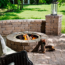 Weston Stone Fire Pit Kit